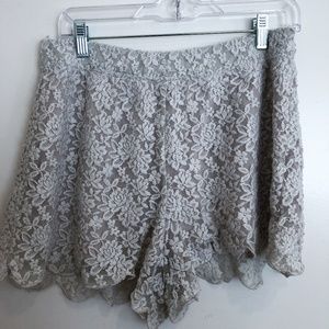 Floral/Lace Shorts